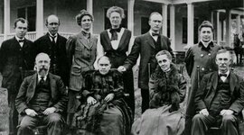 Timeline: Fechas de publicación de libros, nacimiento y muerte de los pioneros