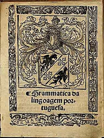 A primeira gramática portuguesa