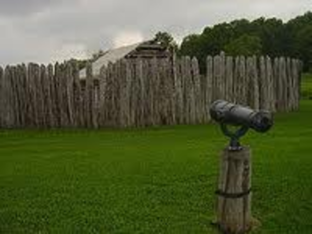 Washington builds Fort Necessity