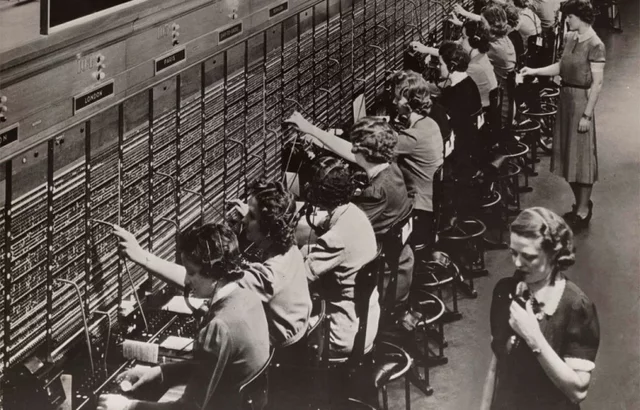 Central telefónica manual