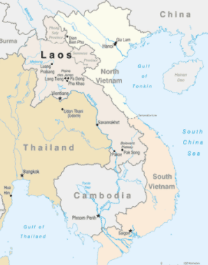 reason why the usa go involved in indochina