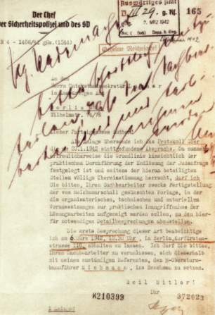 Himmler parla obertament sobre la Solució Final