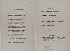 Rendiment incondicional d’alemanya signada pel general Alfred Jodl a Reims