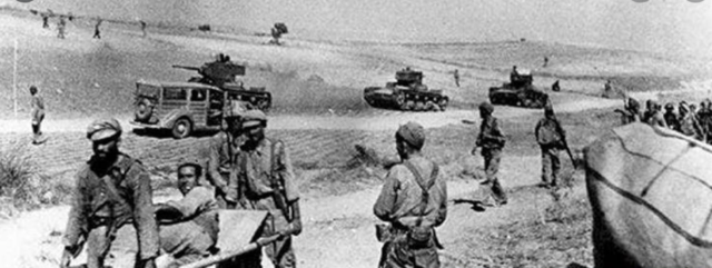 Derrota republicana en la batalla de Brunete.