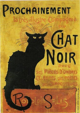 Cabaret "Chat Noir" (1881)