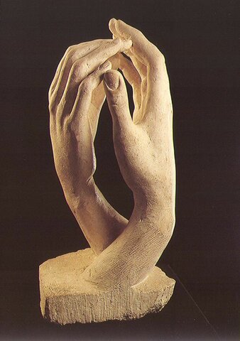 Manos de amantes, Rodin