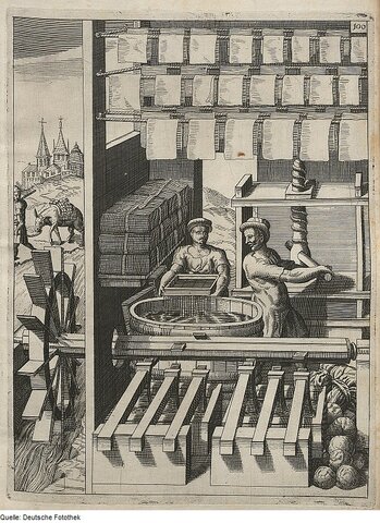 Появление бумаги в Европе