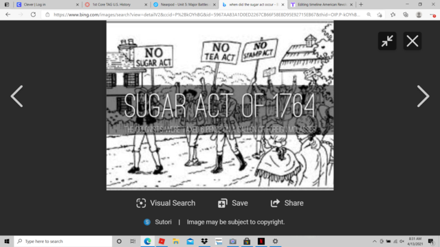 Sugar act