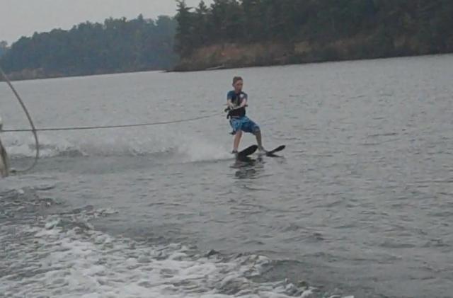 Learned to water skii (11 9/12)