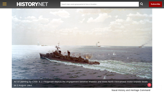 Gulf of tonkin of incident