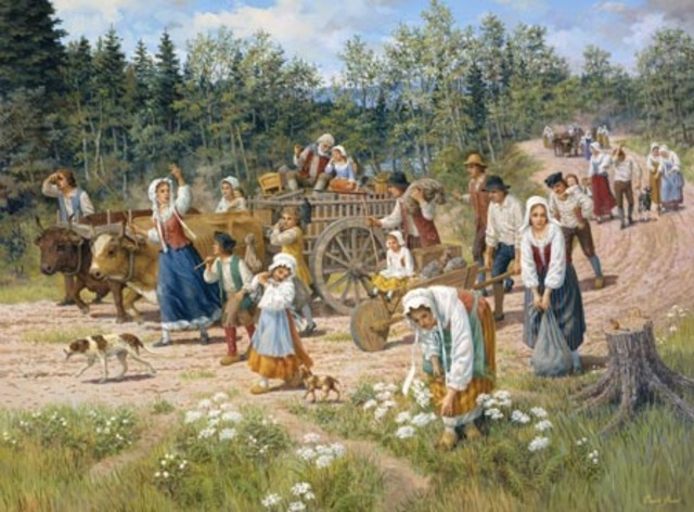 Lose of 6,000 Acadians