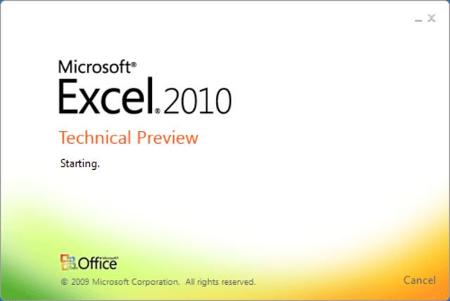 Microsoft Excel
