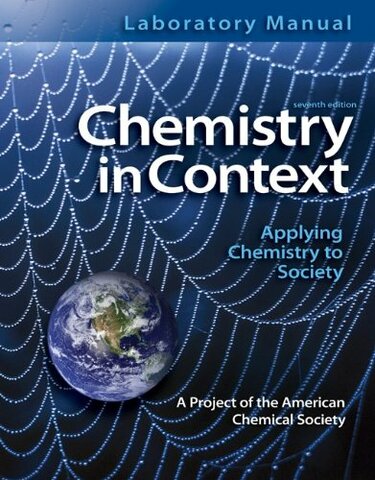 Chemistry in Context. Applying Chemistry to Society