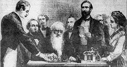 El inicio de la mensajería a Samuel Morse.