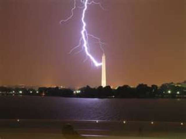 Benjamin Franklin invented the lightening rod.