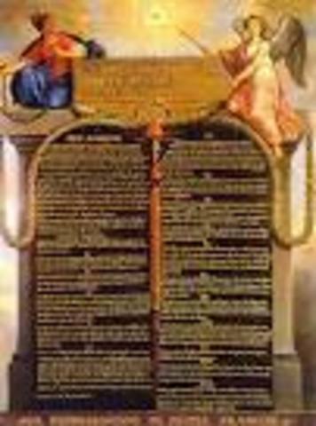 Declaration of right's of man