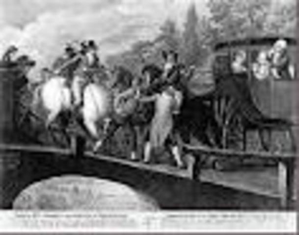 Royal family trys to escape