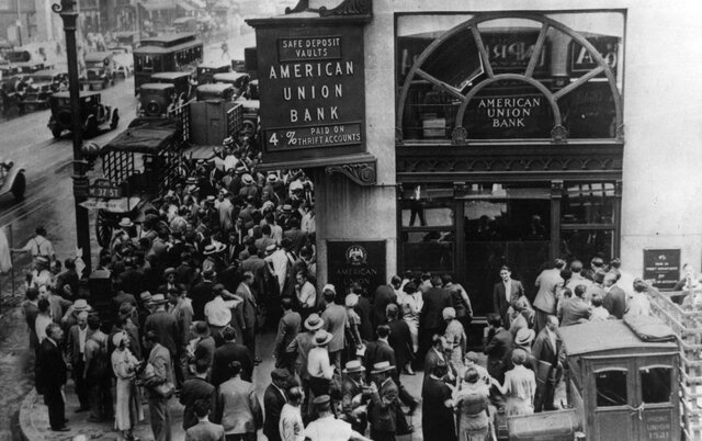 Crisis de desregulación financiera proporciono un “Crack Bursátil” en 1929
