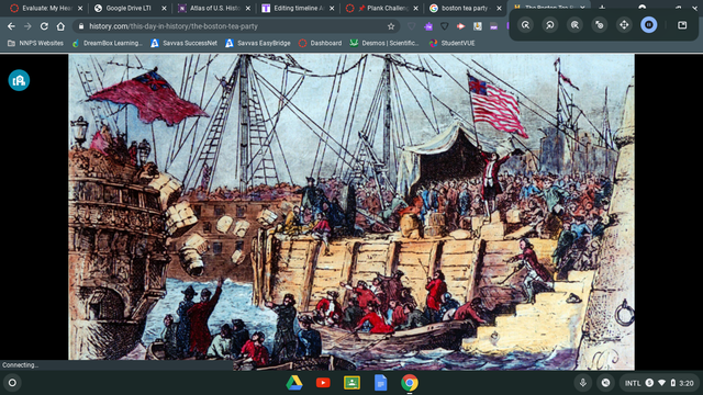 The Boston Tea Party