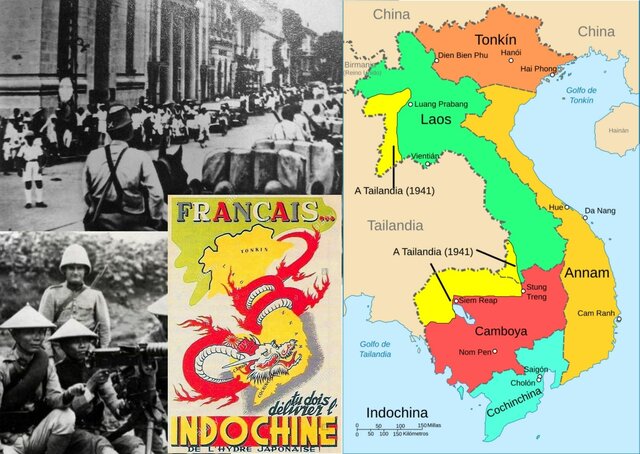 INVASIÓN JAPONESA DE LA INDOCHINA FRANCESA Y SU REPERCUSIÓN