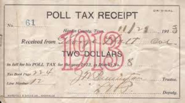 Poll Taxes