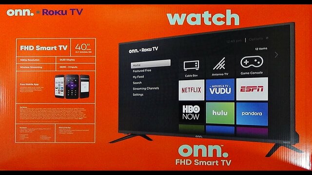 Onn. Roku TV