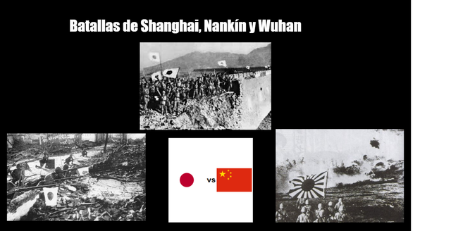 Batallas de Sanghai, Nakin y Wuham