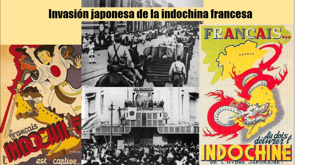Invasión japonesa de la indochina francesa