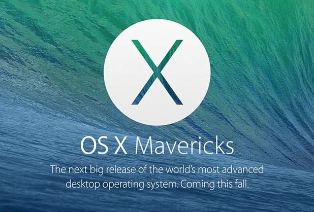 OS X MAVERICKS