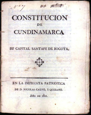 CONSTITUCIÓN DE CUNDINAMARCA
