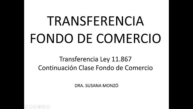 Paso N° 6: Condiciones de Transferencia