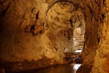 Sinnor (túnel de agua) construido en Gezer.