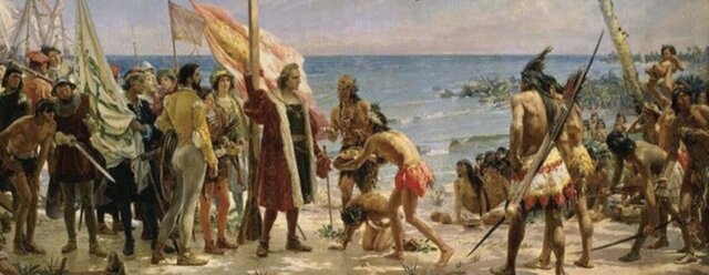 Los taínos se rebelan contra los españoles.