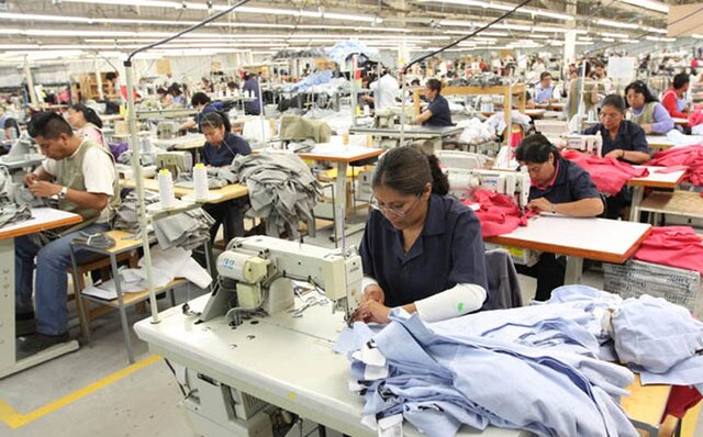 Crece la producción textil.