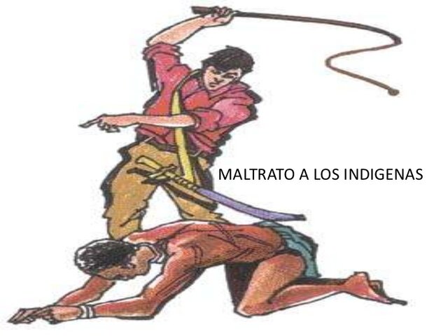 Fray Antonio Montesinos da su sermón en contra del maltrato a los indios.
