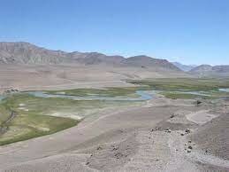 Presa de embalse en el rio Murghab en Irán, destruida en 1258 A.C.