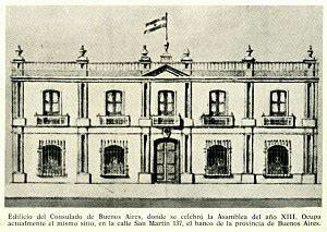 CREACION DEL CONSULADO DE BUENOS AIRES