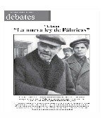 Ley sobre las fabricas