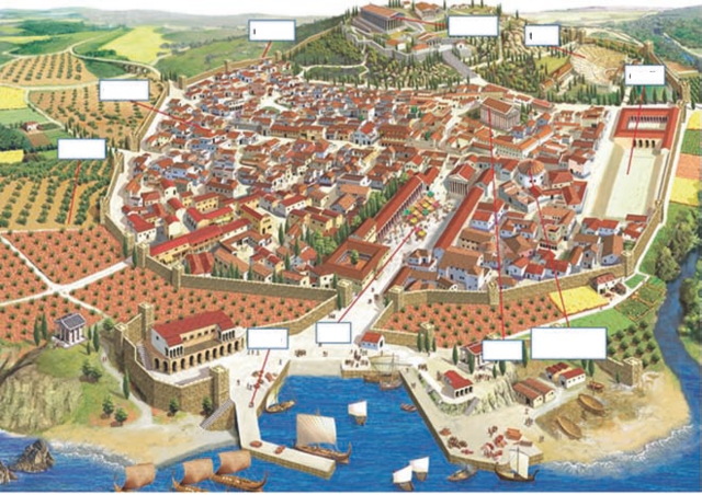 Formación de la pólis griega.