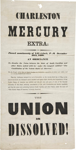 South Carolina Secedes