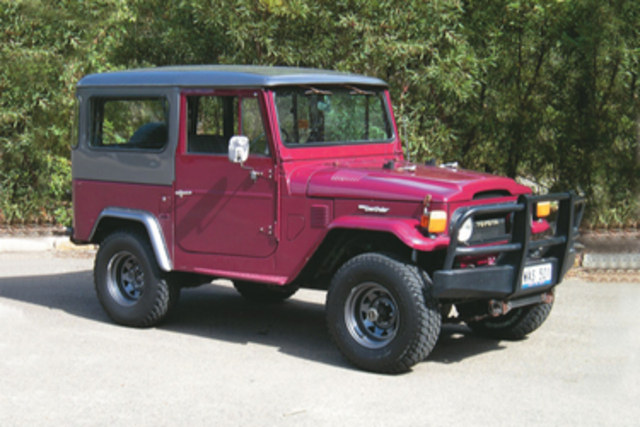 LandCruisers imported into Australia