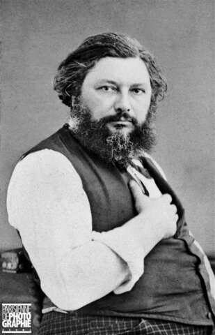 Gustave Courbet authorized to reestablish museums and open galleries in Paris