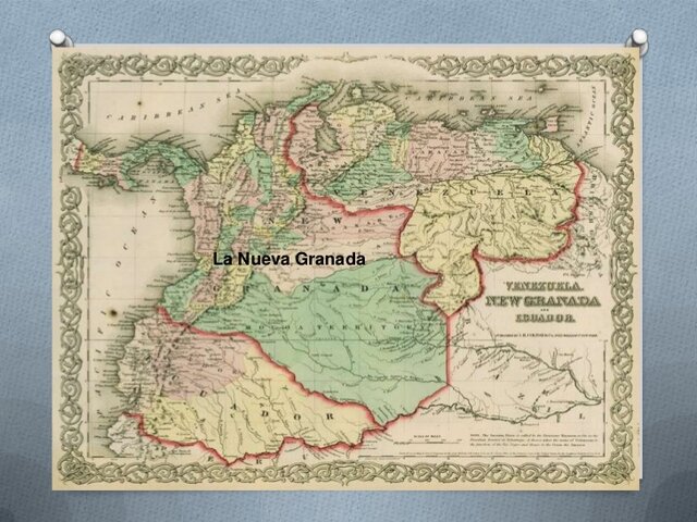 Republica de la Nueva Granada de 1830 a 1862