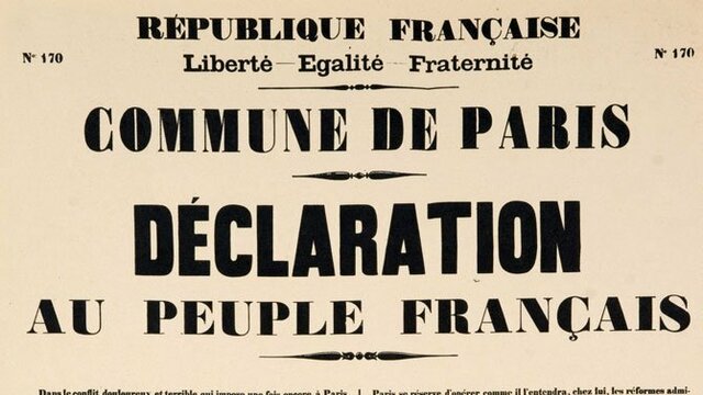 Déclaration au peuple français