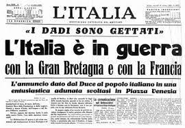 L’ Italia entra in guerra