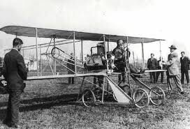 Primer vuelo de los hermanos Wrigth.