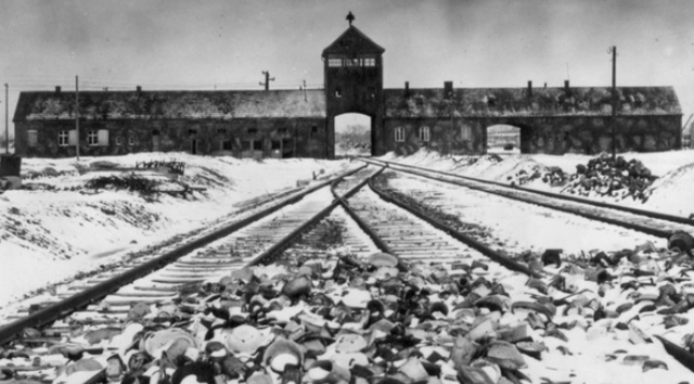 Les tropes russes alliberen Auschwitz