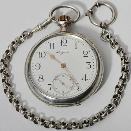 12. Reloj de bolsillo.