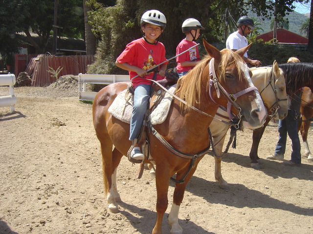 First Horse Ride In Catalina