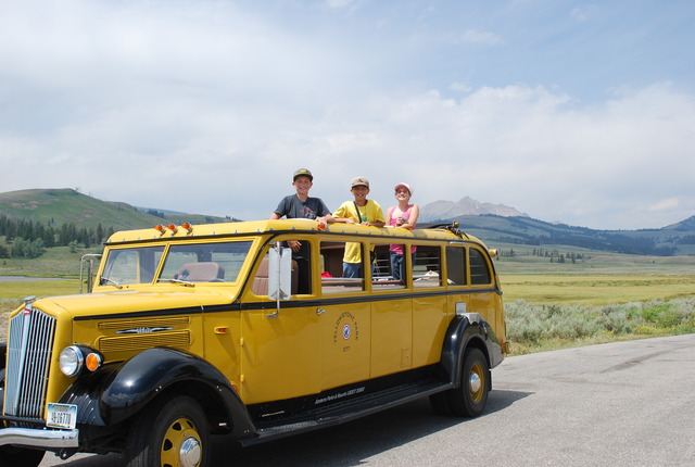 Bus Tour of Yellowstone